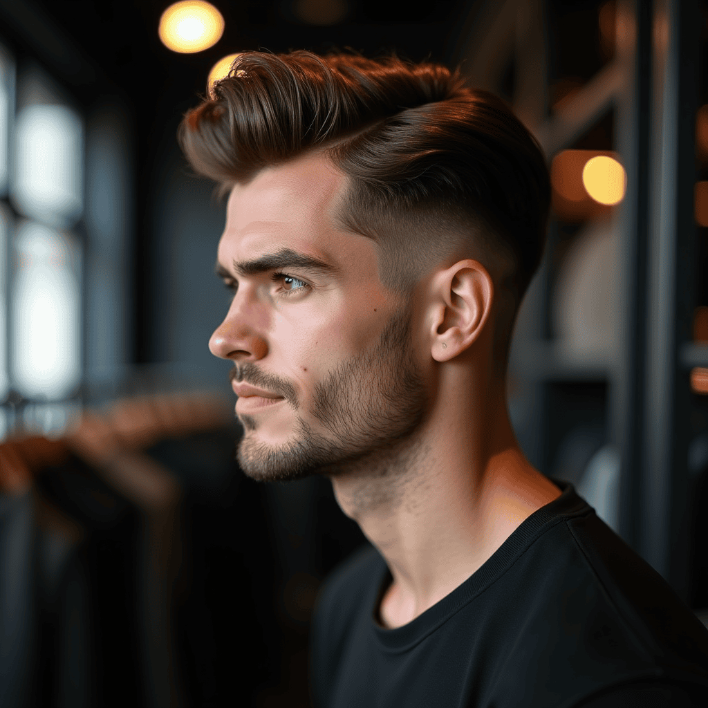 Side Part Quiff