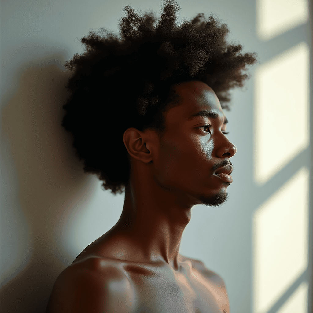 Asymmetrical Afro