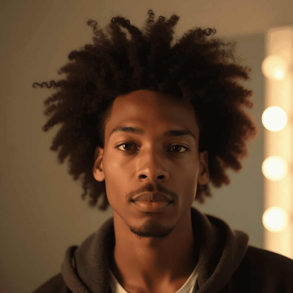 Asymmetrical Afro