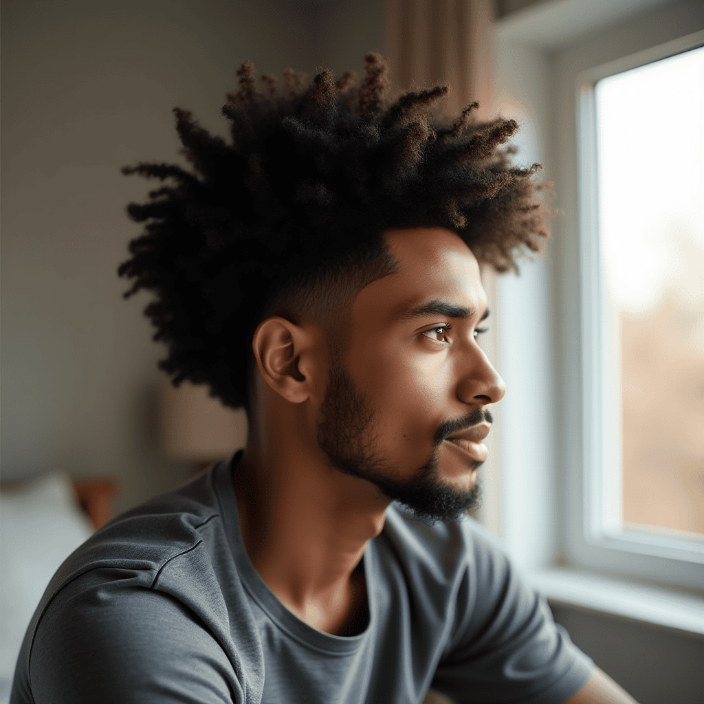 Twist-Out Afro