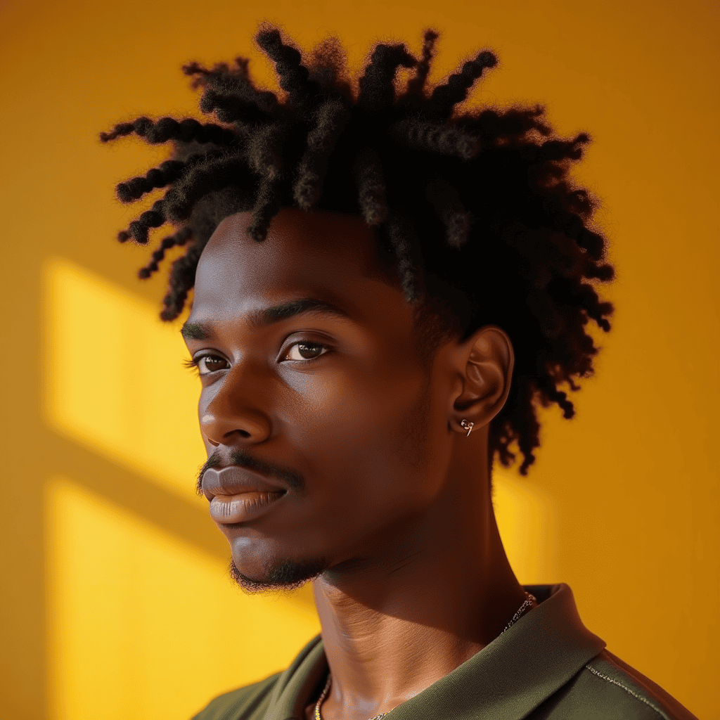 Braid-Out Afro
