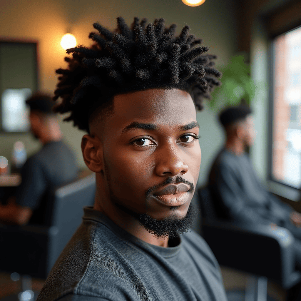 Two-Strand Twist Afro