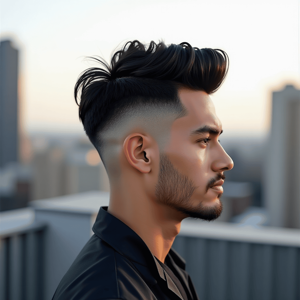 . Modern Side Part with Undercut
