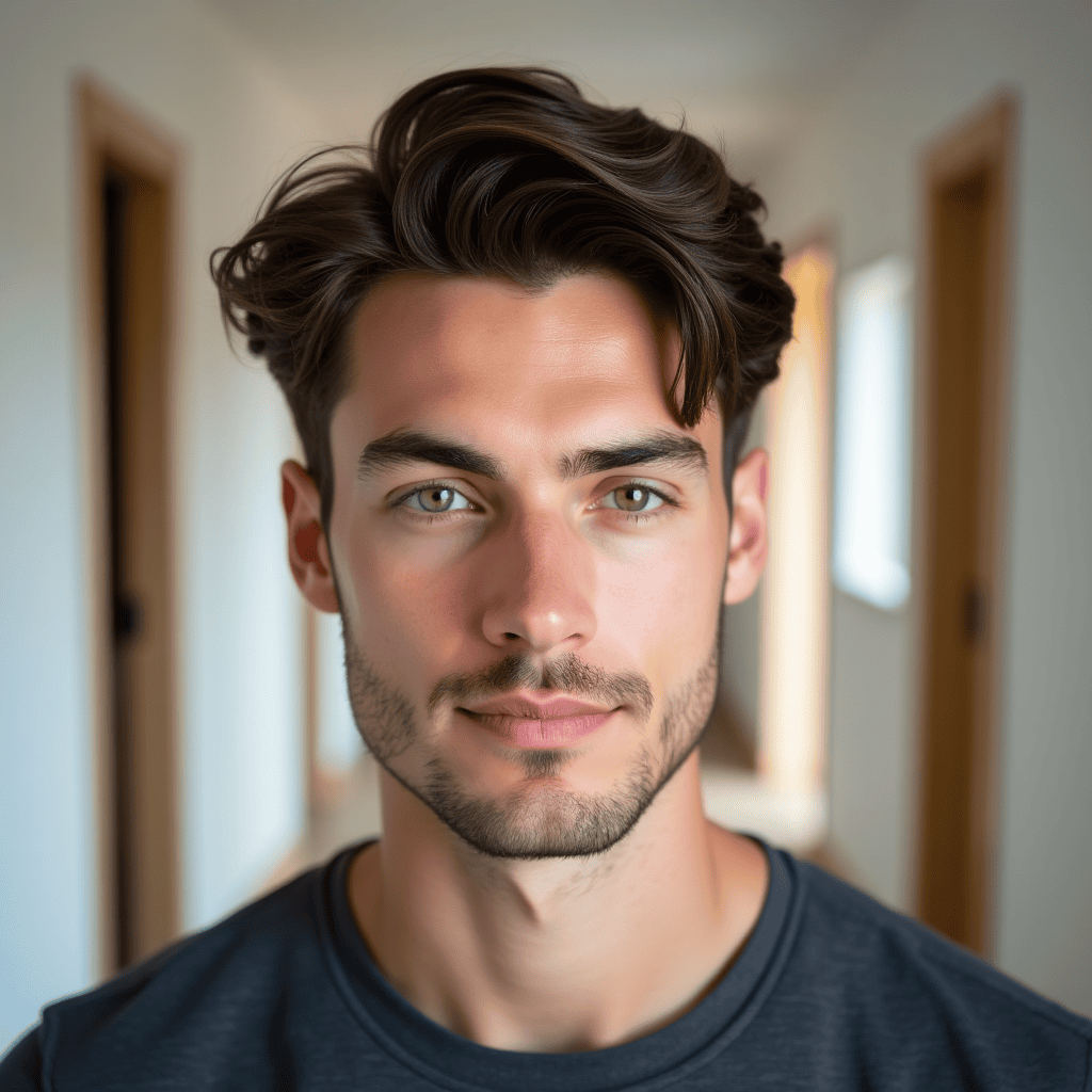 Mid-Taper Curtain Cut