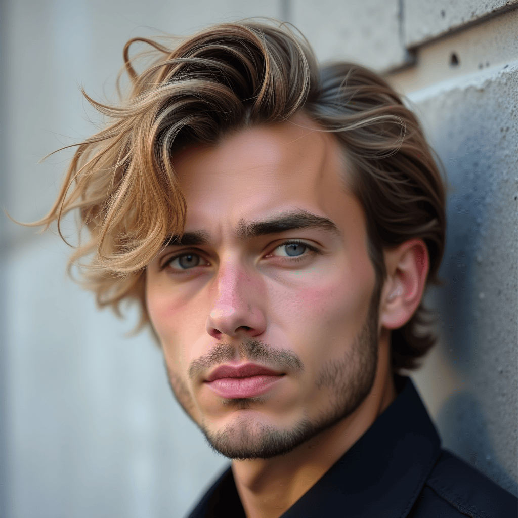 Textured Messy Bro Flow