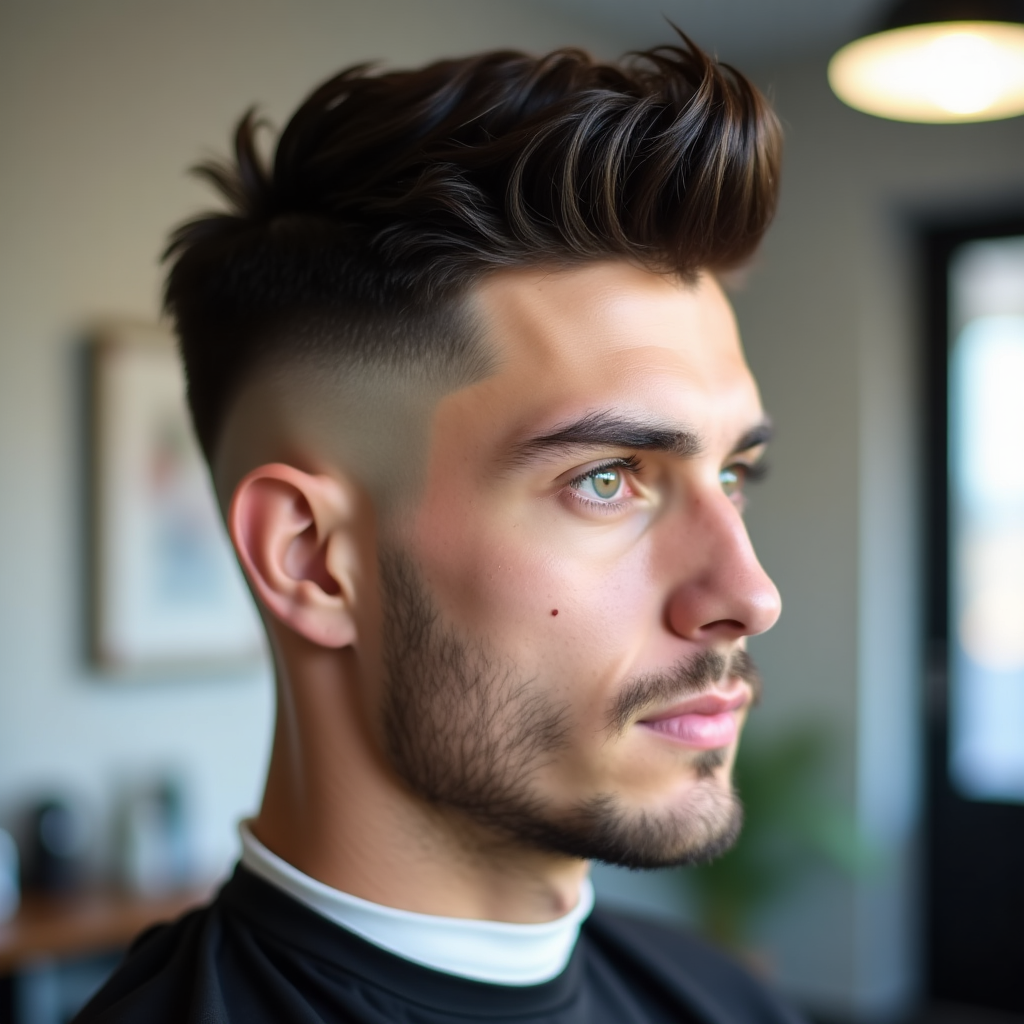 Textured Short Faux Hawk