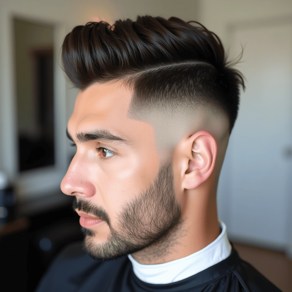 Layered Faux Hawk