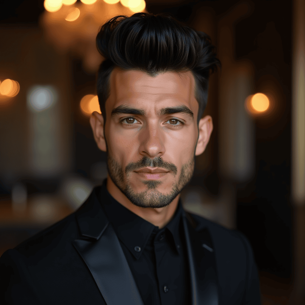  Pompadour Faux Hawk