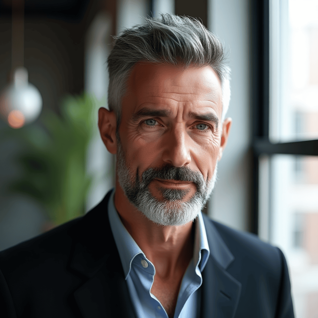 Salt-and-Pepper Flat Top