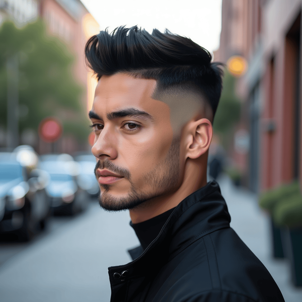 Low Fade Flat Top