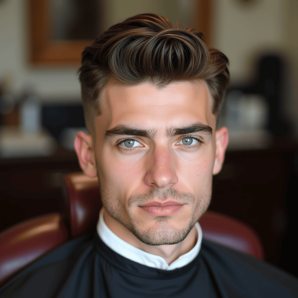 Temple Fade Flat Top