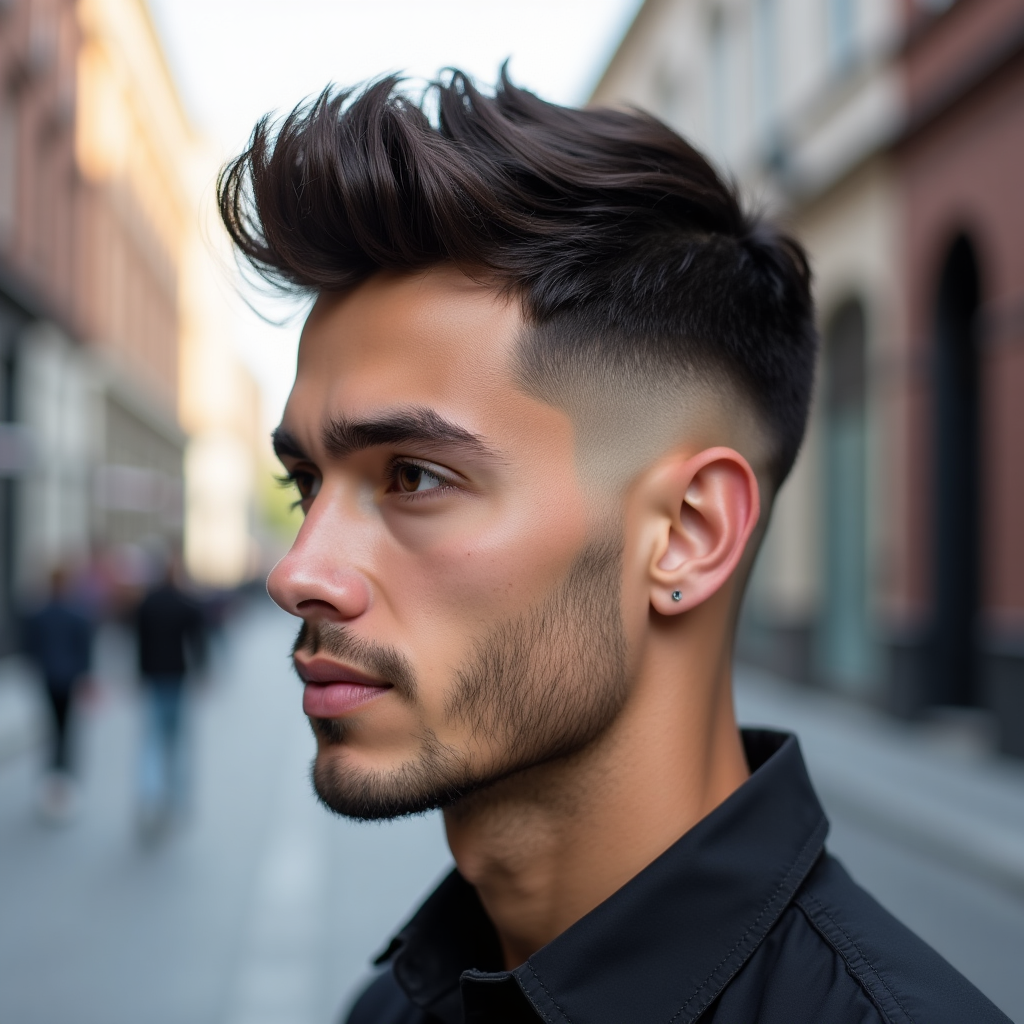 Textured Crop High and Tight