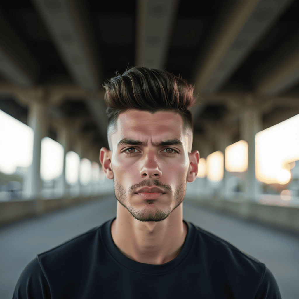 High and Tight Faux Hawk