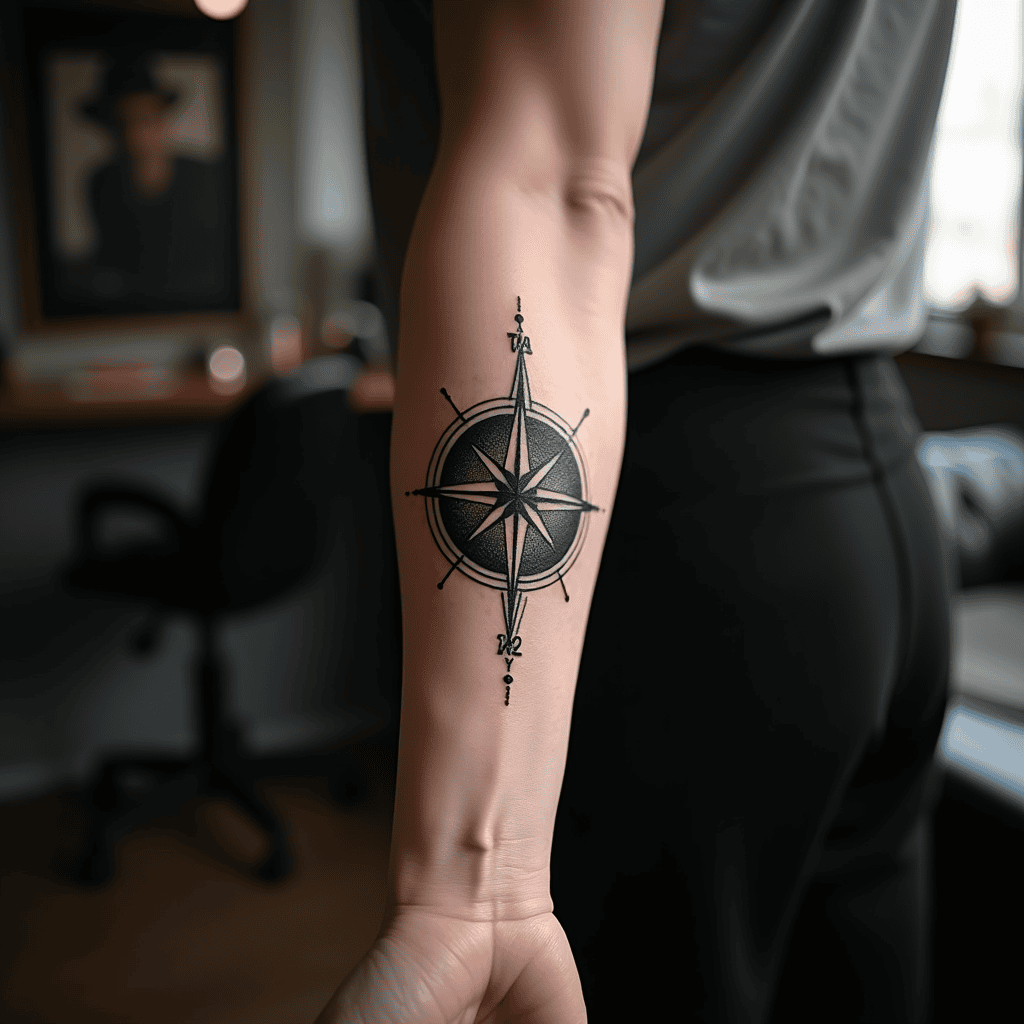  Black Compass Cover-Up
