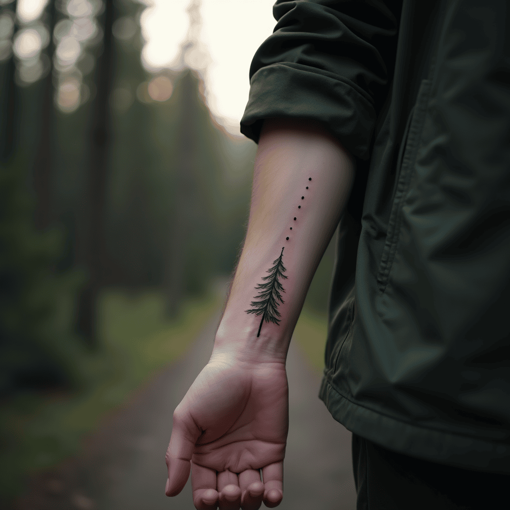 Single Pine Tree