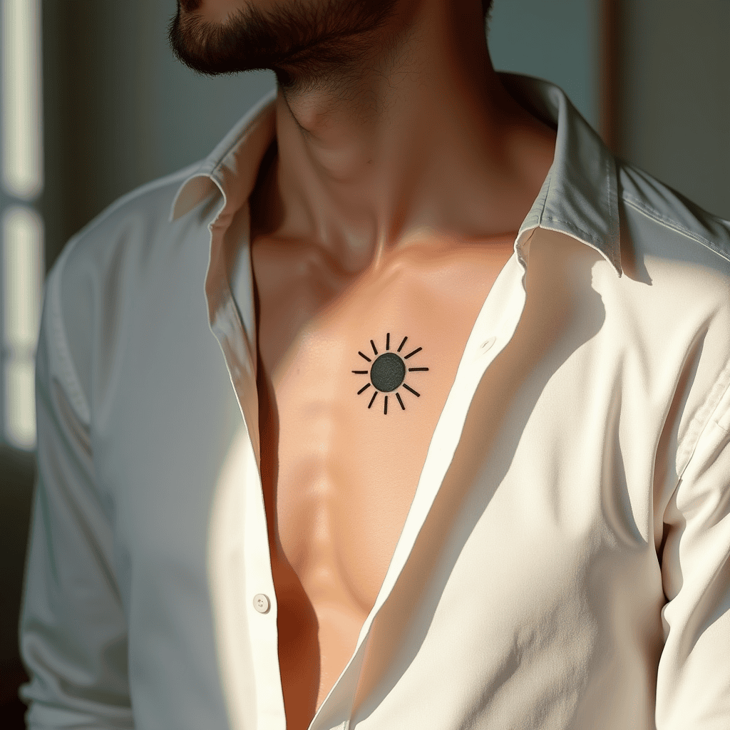 Minimal Sun Symbol