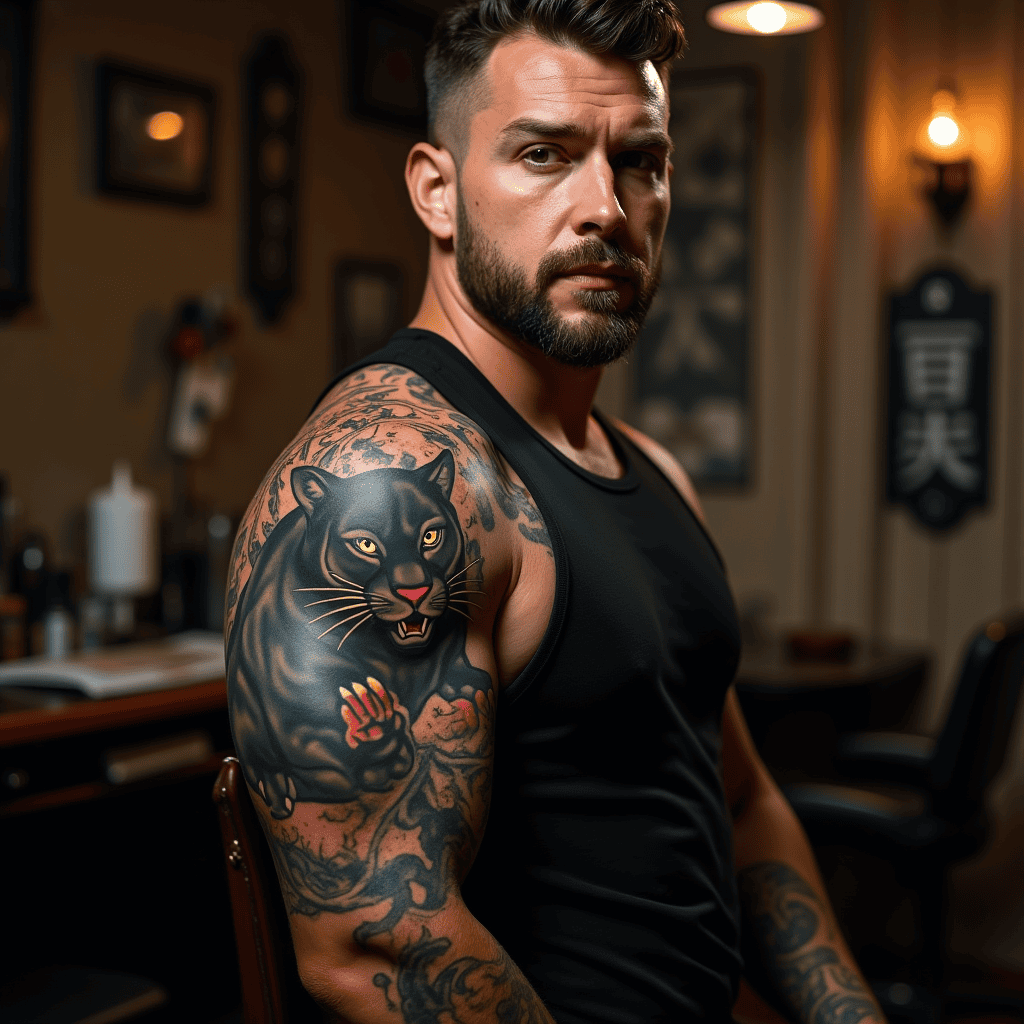 Traditional Panther Cover-Up