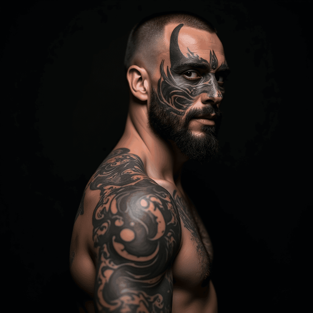 Oni Mask Cover-Up