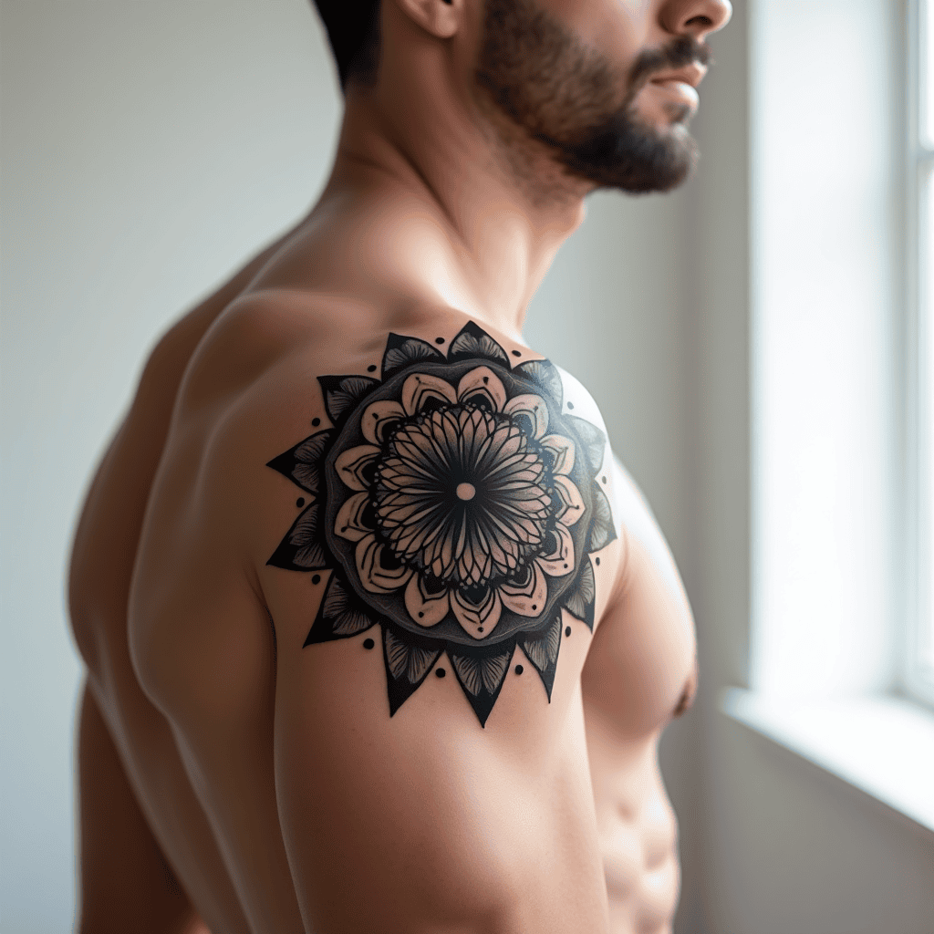 Mandala Shoulder Cover-Up