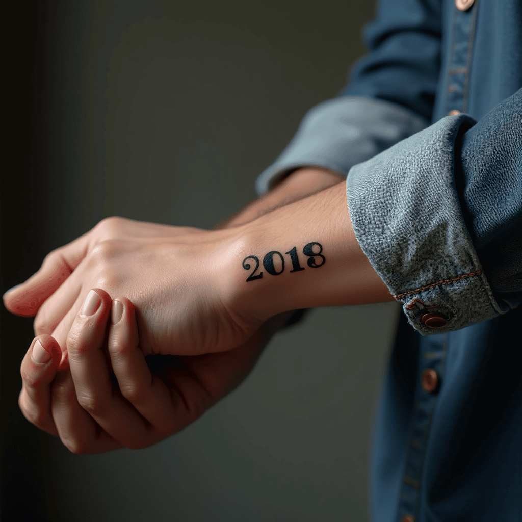 Birth Year Tattoo