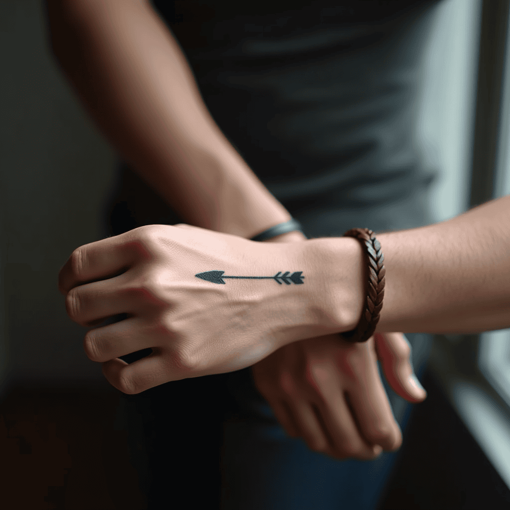 Small Arrow Tattoo