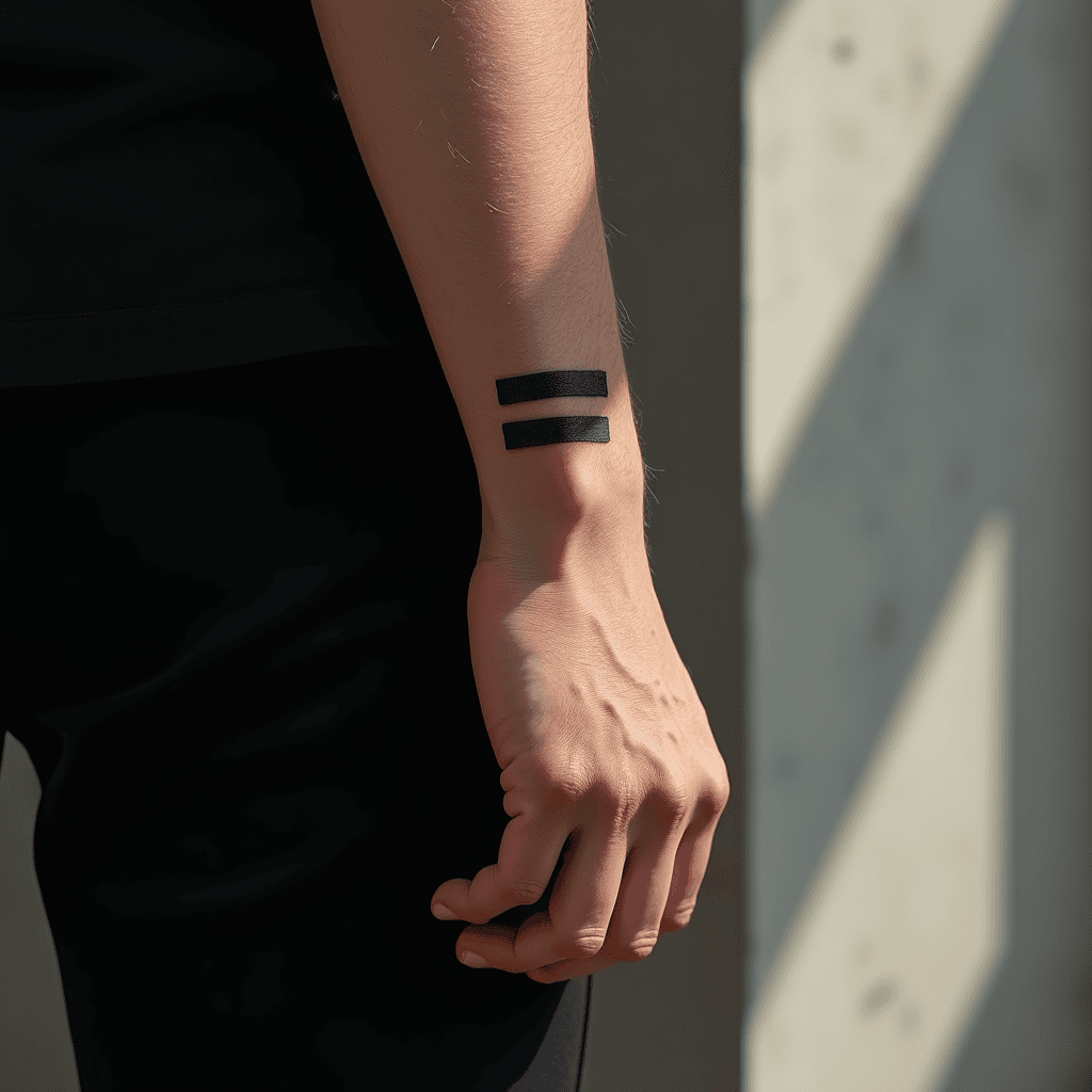 Mini Blackwork Band Detail