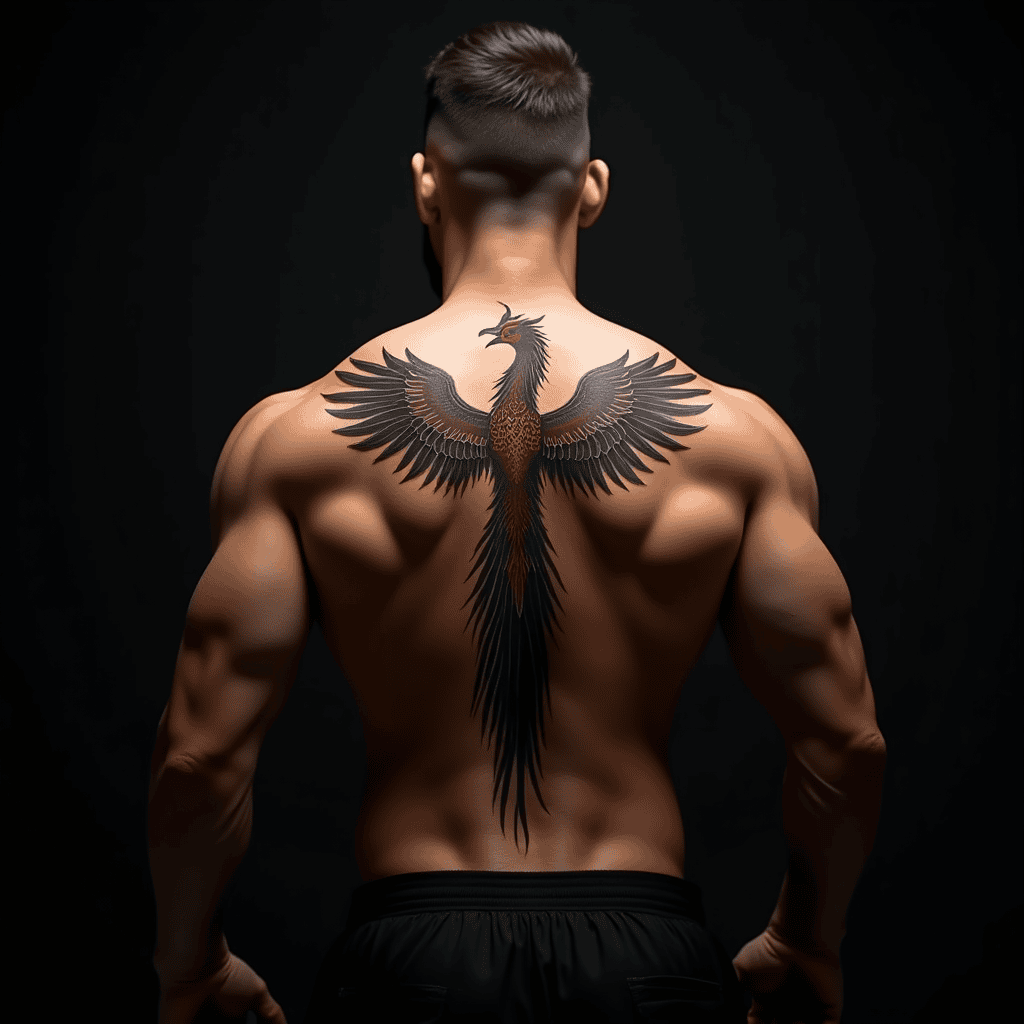 Japanese Phoenix Tattoo