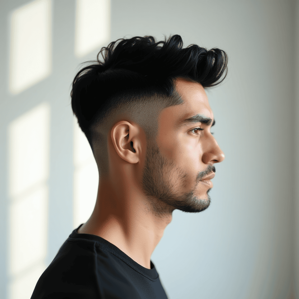 Short Shag with Tapered Sides