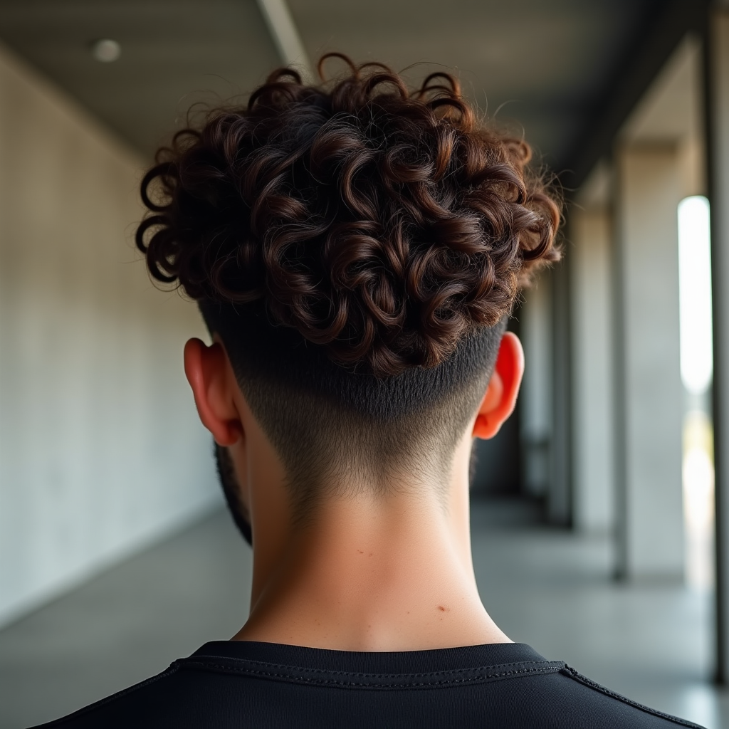 Curly Shag with Extended Nape