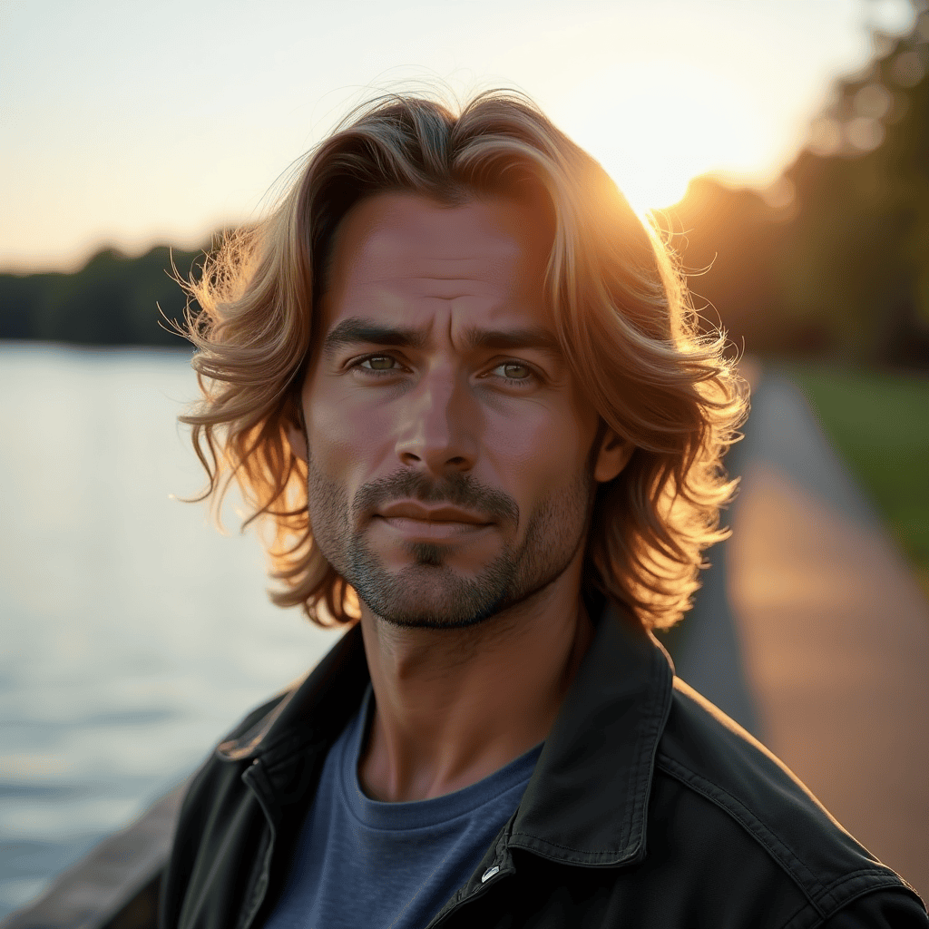 Shoulder-Length Wavy Shag