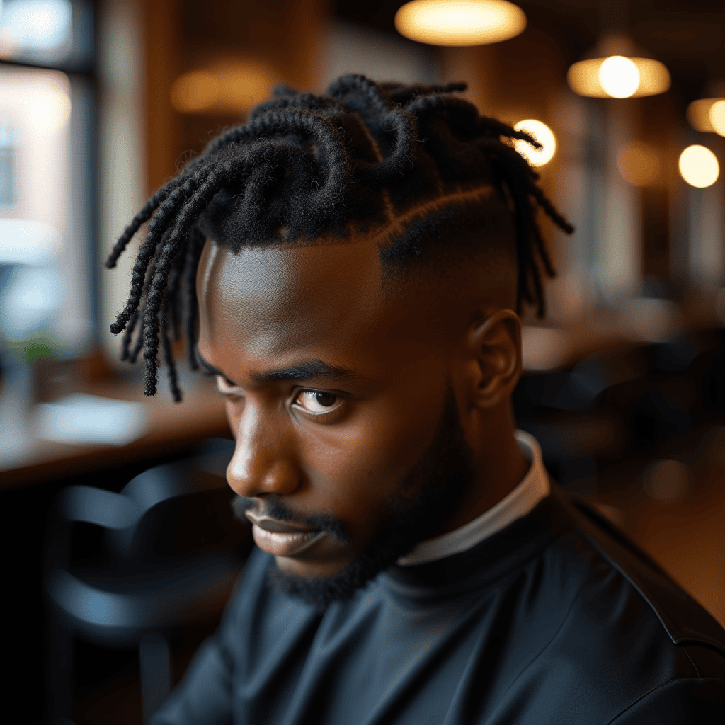 Side-Part Two-Strand Twists