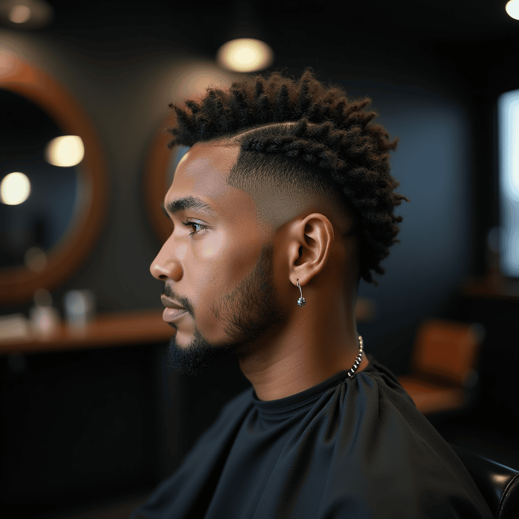 Drop-Fade Two-Strand Twists