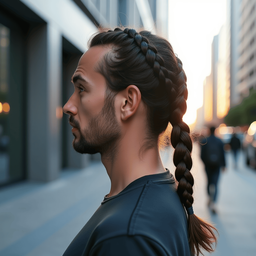 Half-Up Two-Strand Twists