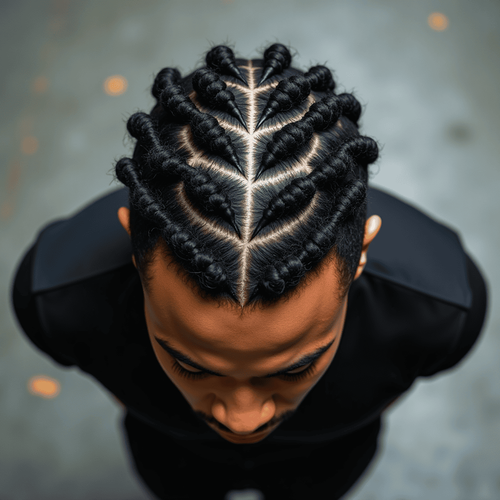 Zigzag Pattern Cornrows