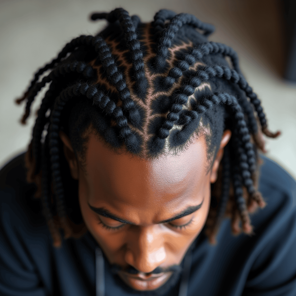 Wave Pattern Cornrows
