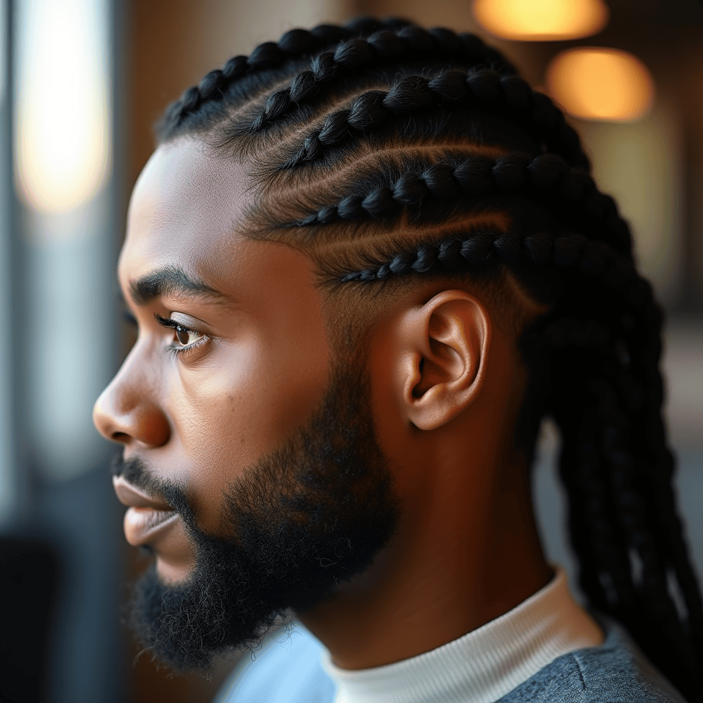 Small Detailed Cornrows