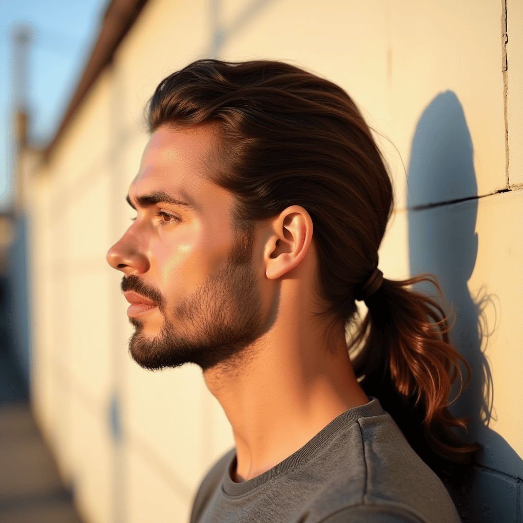  Low Relaxed Ponytail