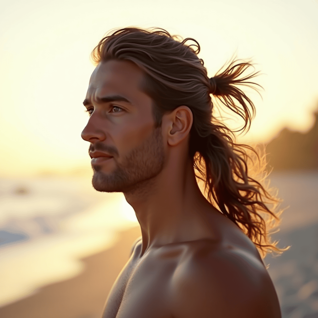  Wavy Surf Ponytail