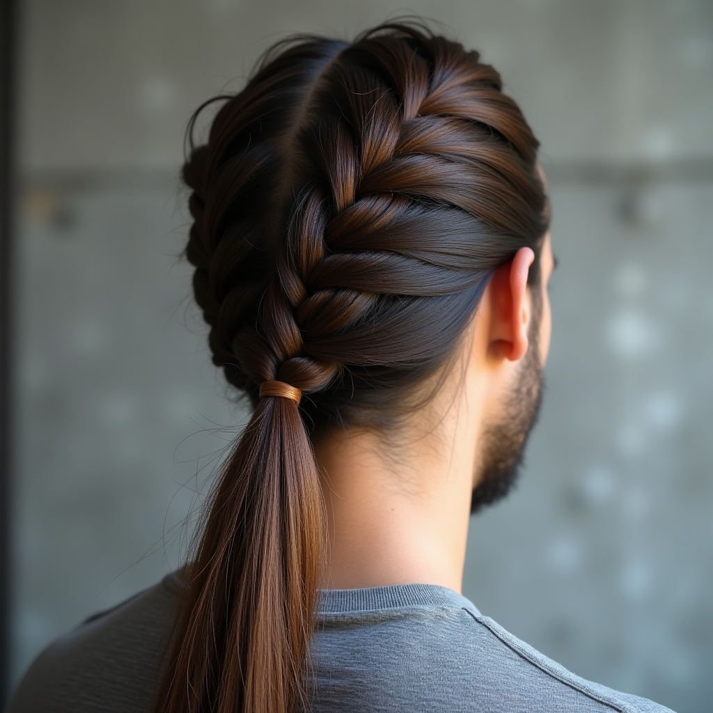 Rope-Braid Ponytail