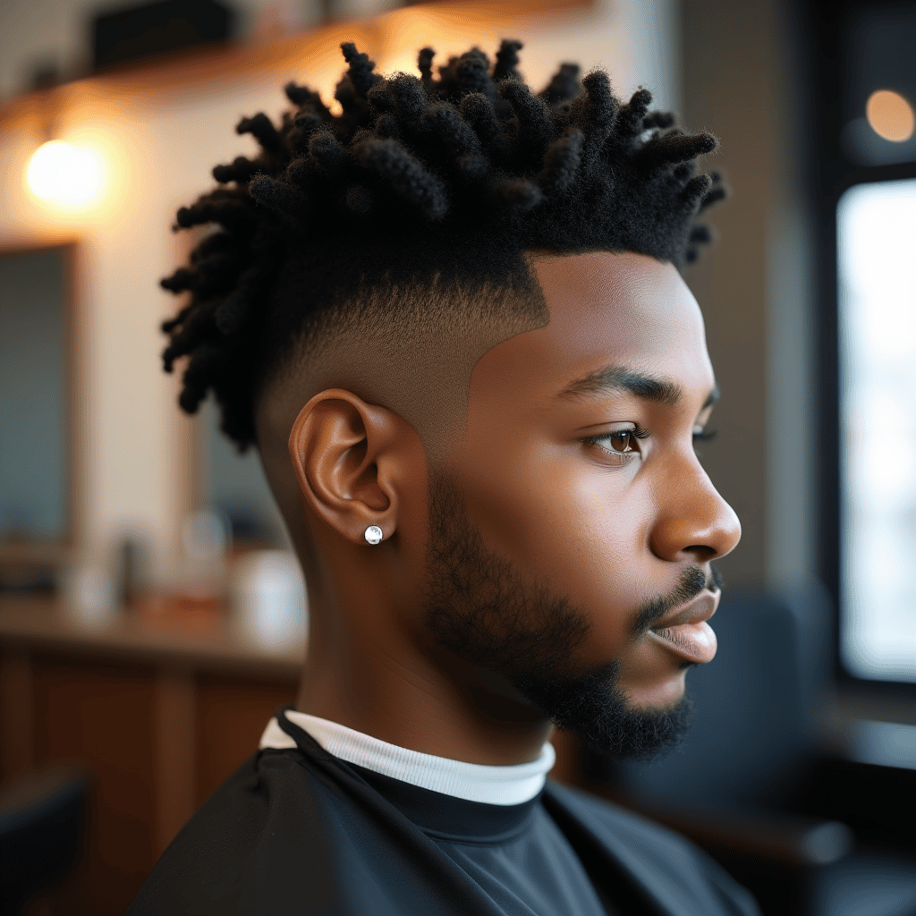 Sponge Twist Burst Fade