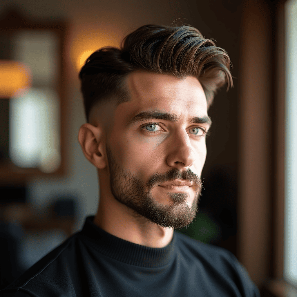 Quiff Burst Fade