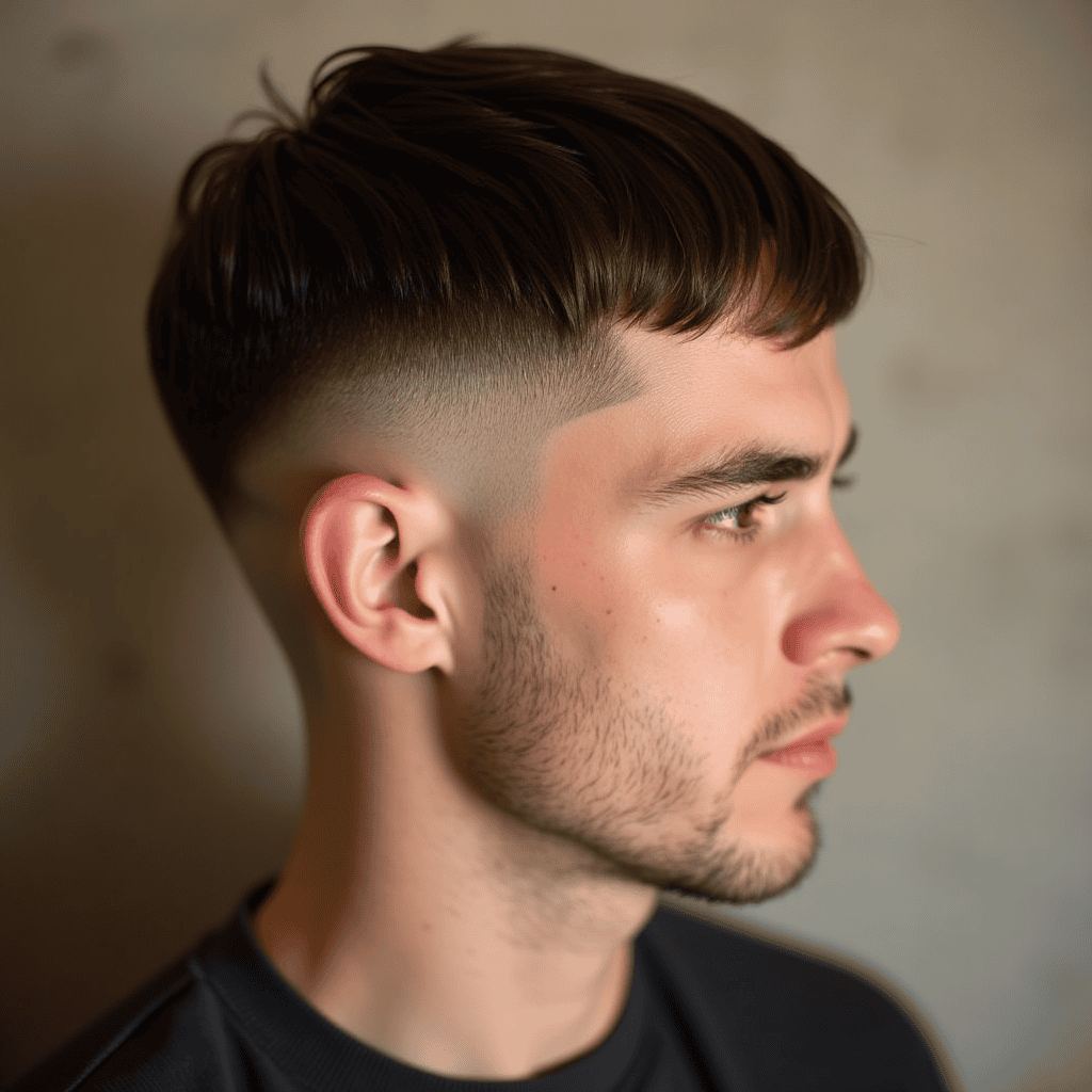 French Crop Drop Fade