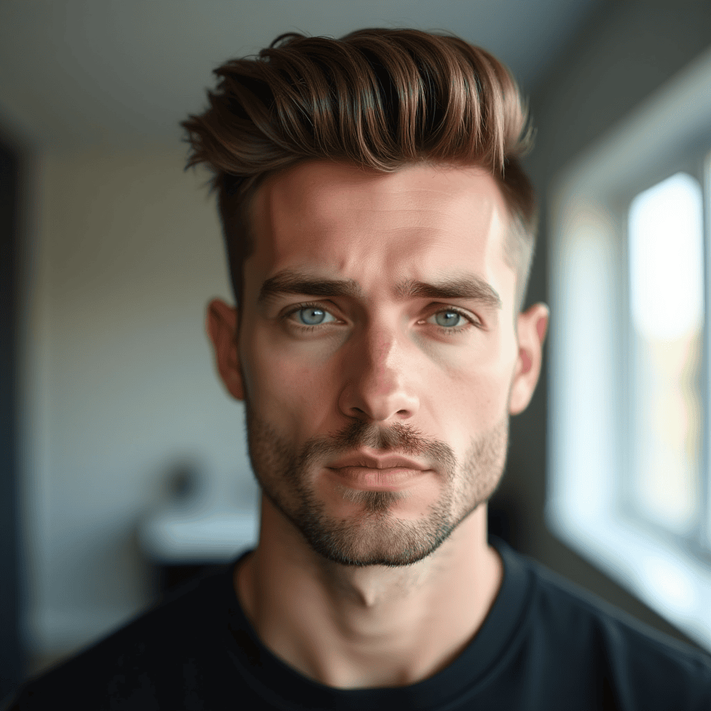 Quiff Drop Fade