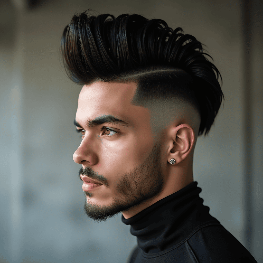 Mohawk Drop Fade
