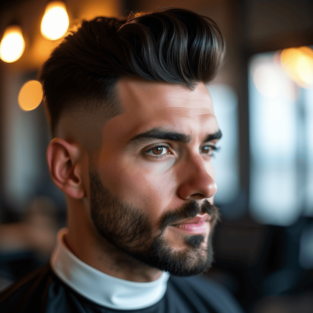 Classic Disconnected Pompadour