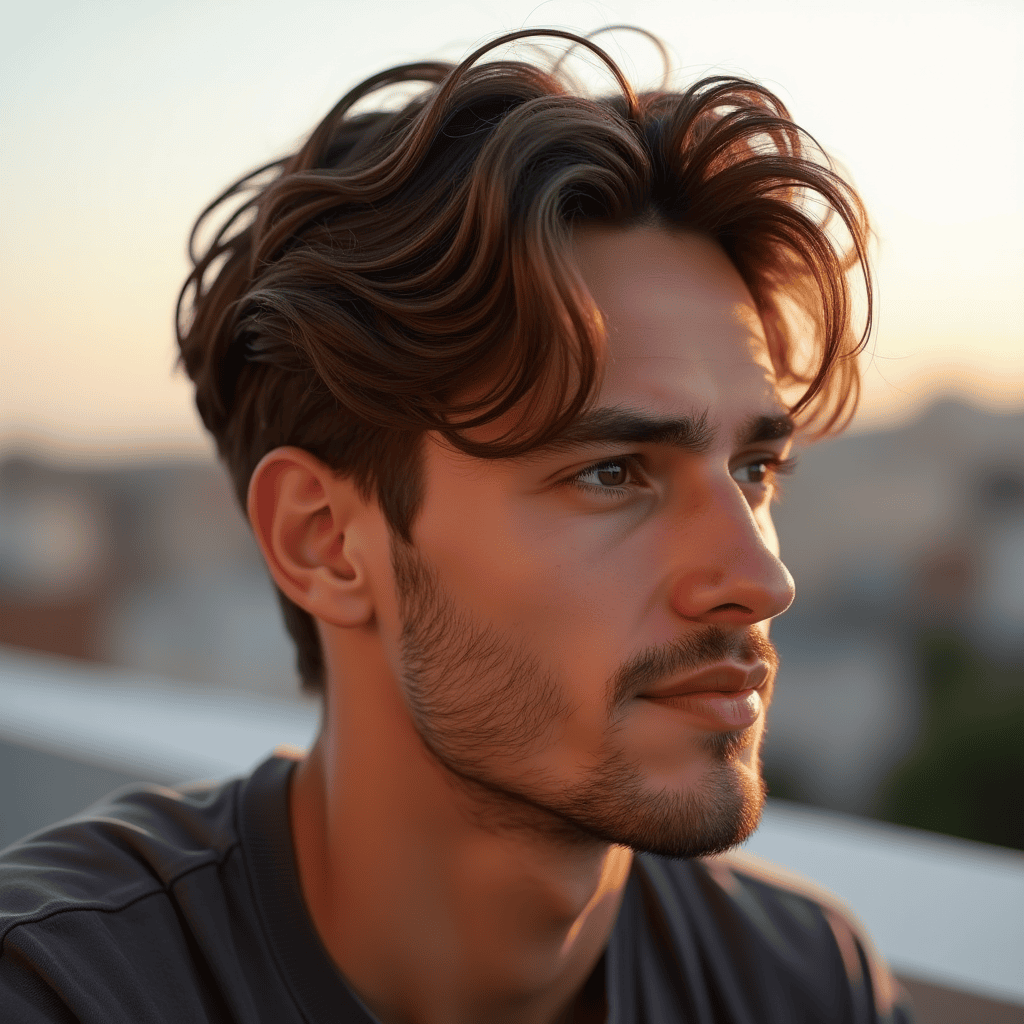 Tousled Wavy Disconnect