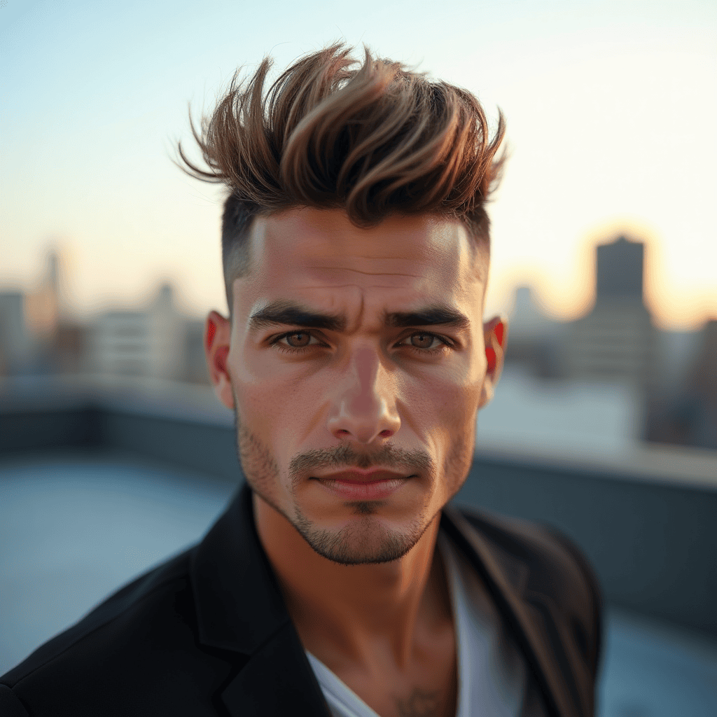 Disconnected Faux Hawk