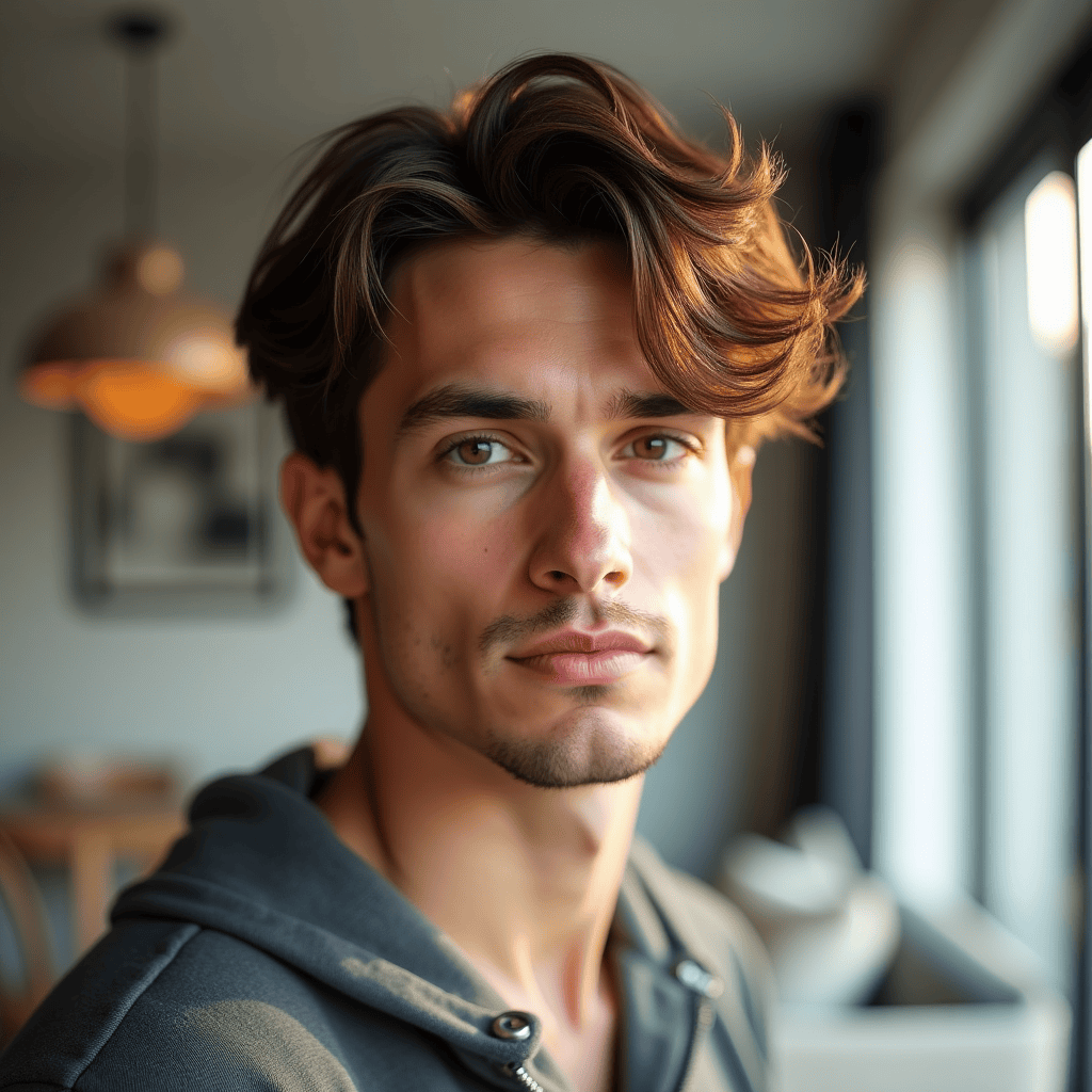 Feathered Medium Razor Cut