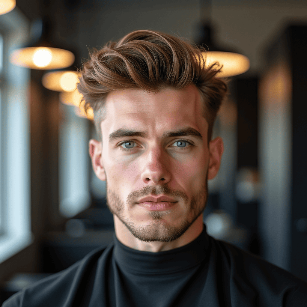 Medium Razor Cut Quiff