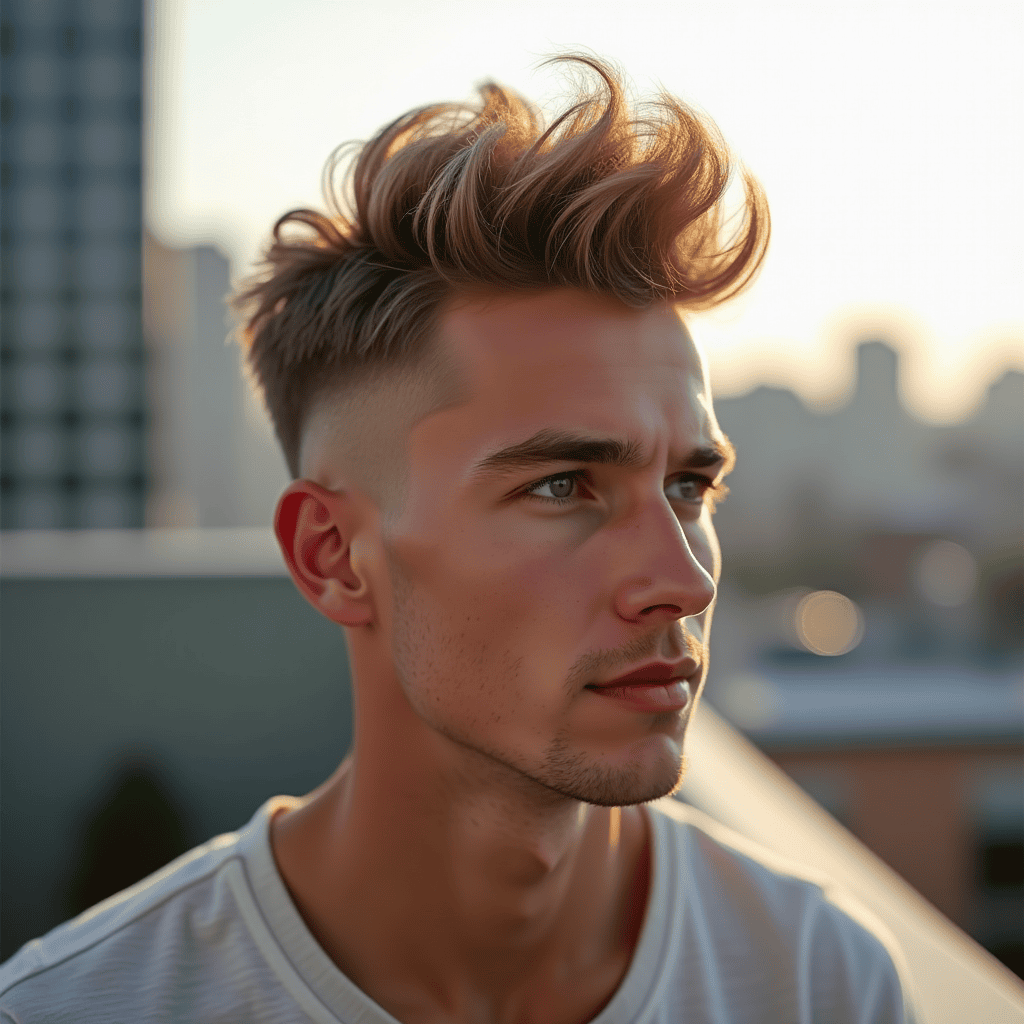  Messy Scissor Quiff